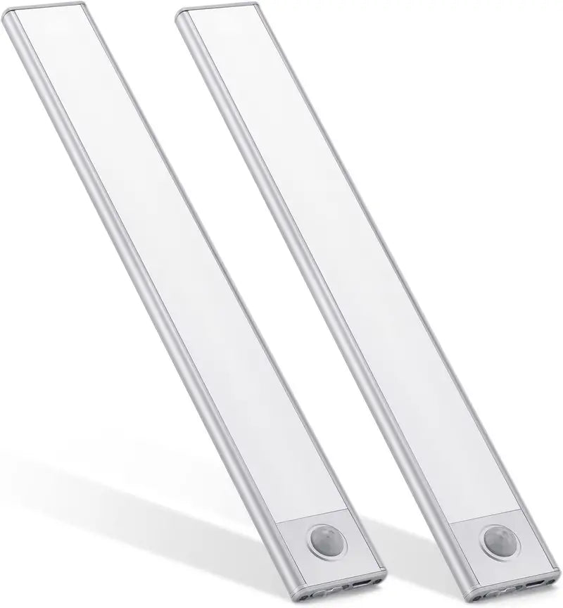 2pcs Motion Sensor LED Under Cabinet Night Light