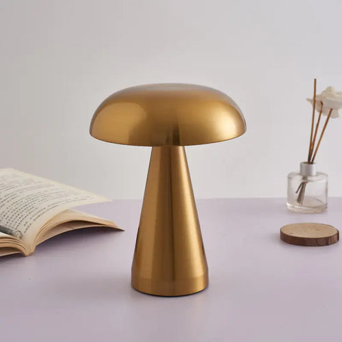 Mushroom Table Lamp with Dimmable Atmosphere Light